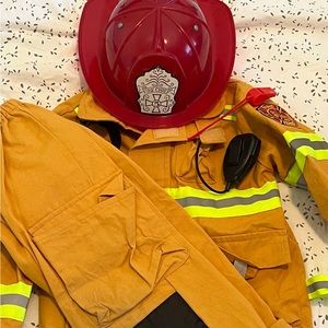 Kids Fire fighter costume S:7-8
